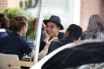 Amsterdam 13 oktober 2017 
Timor Steffens op terras