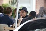 Amsterdam 13 oktober 2017 
Timor Steffens op terras