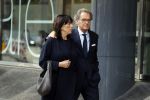 Amsterdam 14 oktober 2017
Afscheidsdienst van burgemeetser Eberhard v d Laan in het concertgebouw. Ton Rombouts met vrouw