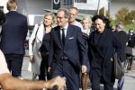 Amsterdam 14 oktober 2017
Afscheidsdienst van burgemeetser Eberhard v d Laan in het concertgebouw. Ton Rombouts met vrouw