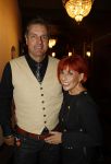 Amsterdam 2 oktober 2017
Premiere Liesbeth List de musical in Carre. Trea Dobbs met vriend