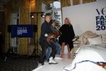 Amsterdam 6 oktober 2017 
Event van de Nederlandse Voque met Fiona Hering Hoofdredactrice Karin Swerink en Viktor & Rolf met hun hondje. Het event vindt plaats in het Amstel Hotel