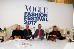 Amsterdam 6 oktober 2017 
Event van de Nederlandse Voque met Fiona Hering Hoofdredactrice Karin Swerink en Viktor & Rolf met hun hondje. Het event vindt plaats in het Amstel Hotel