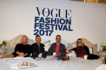 Amsterdam 6 oktober 2017 
Event van de Nederlandse Voque met Fiona Hering Hoofdredactrice Karin Swerink en Viktor & Rolf met hun hondje. Het event vindt plaats in het Amstel Hotel