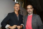 Amsterdam 6 oktober 2017 
Event van de Nederlandse Voque met Fiona Hering Hoofdredactrice Karin Swerink en Viktor & Rolf met hun hondje. Het event vindt plaats in het Amstel Hotel