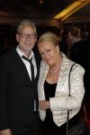 Amsterdam 12 oktober 2017 
Uitreiking televizierring in het afas live theater. Viola Holt met John Heuckerocth