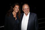 Amsterdam 16 oktober 2017 
Opening van het nieuwe restaurant van Won Yip Sushisamba bij het holland casino. Wim Zegwaard met een kennis