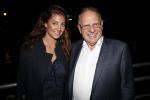 Amsterdam 16 oktober 2017 
Opening van het nieuwe restaurant van Won Yip Sushisamba bij het holland casino. Wim Zegwaard met een kennis