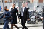 Amsterdam 14 oktober 2017
Afscheidsdienst van burgemeetser Eberhard v d Laan in het concertgebouw. Wouter Bos met zijn vrouw