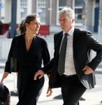 Amsterdam 14 oktober 2017
Afscheidsdienst van burgemeetser Eberhard v d Laan in het concertgebouw. Wouter Bos met zijn vrouw