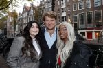 Amsterdam 5 november 2018
Presentatie Linda Man door Linda de Mol en Beau v erven Dorens. Aisha met Beau en Roxeanne Hazes