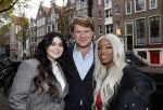 Amsterdam 5 november 2018
Presentatie Linda Man door Linda de Mol en Beau v erven Dorens. Aisha met Beau en Roxeanne Hazes