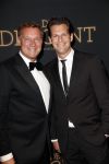Amsterdam 23 oktober 2018
Premiere de dirigent in Tuschinski. Albert Verlinde met een kennis