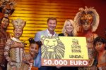 Scheveningen 17 oktober 2018
2 jaar de Lion King in het afas circustheater. Linda de Mol en Albert Verlinde