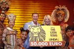 Scheveningen 17 oktober 2018
2 jaar de Lion King in het afas circustheater. Linda de Mol en Albert Verlinde