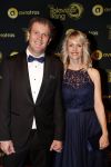 Amsterdam 11 oktober 2018
Uitreiking televizierring in AFAS LIVE.
Beau v Erven Dorens in de grote winnaar. Alberto Stegeman met zijn vrouw