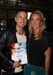 Utrecht 1 oktober 2018
Uitreiking buma prijzen in vredenburg/tivoli. Andre Hazes kwam met zijn vriendin Monique.