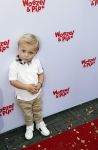 Den Haag 14 oktober 2018
Premiere Woezel en pip in koninklijke schouwburg Den haag. Monique Hazes kwam met haar zoontje Andre Hazes jr