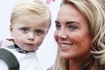 Den Haag 14 oktober 2018
Premiere Woezel en pip in koninklijke schouwburg Den haag. Monique Hazes kwam met haar zoontje Andre Hazes jr