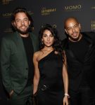 Amsterdam 4 oktober 2018
Feest ivm 10 jarig bestaan van Momo in Amsterdam. Anna Nooshin kwam samen met Thomas Dekker aan.
