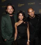 Amsterdam 4 oktober 2018
Feest ivm 10 jarig bestaan van Momo in Amsterdam. Anna Nooshin kwam samen met Thomas Dekker en Nassim Zeta aan.