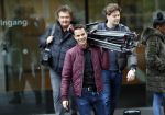 Amsterdam 7 november 2018
Dave Roelvink bij de rechtbank van Amsterdam waar hij voor moet komen voor rijden onder invloed en snelheid. Aran Bade van RTL Boulevard