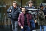 Amsterdam 7 november 2018
Dave Roelvink bij de rechtbank van Amsterdam waar hij voor moet komen voor rijden onder invloed en snelheid. Aran Bade van RTL Boulevard
