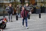 Amsterdam 7 november 2018
Dave Roelvink bij de rechtbank van Amsterdam waar hij voor moet komen voor rijden onder invloed en snelheid. Aran Bade van RTL Boulevard
