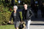 Leusden 4 en 5 oktober 2018
Herdenkingsdienst en crematie van Koos Alberts in crematorium Leusden. Arnoud Pleket kwam met zijn moeder