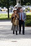 Woudenberg 8 oktober 2018
Herdenkingsdienst Anneke Gronloh in crematorium Woudenberg. Astrid Engels met partner