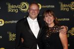 Amsterdam 11 oktober 2018
Uitreiking televizierring in AFAS LIVE.
Beau v Erven Dorens in de grote winnaar. Astrid Kersseboom met man