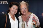 Amsterdam 22 augustus 2018
Premiere Evita in carre. Astrid Nijgh en partner Louise Schmidt