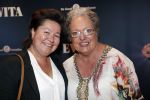 Amsterdam 22 augustus 2018
Premiere Evita in carre. Astrid Nijgh en partner Louise Schmidt