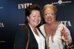 Amsterdam 22 augustus 2018
Premiere Evita in carre. Astrid Nijgh en partner Louise Schmidt