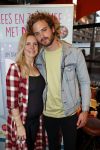 Amstelveen 9 november 2018
Boekpresentatie Jim Bakkum en Kirsten Michel . Bettina Holwerda zwanger met hun kinderen