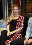 Amstelveen 9 november 2018
Boekpresentatie Jim Bakkum en Kirsten Michel . Bettina Holwerda zwanger met hun kinderen