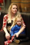 Amstelveen 9 november 2018
Boekpresentatie Jim Bakkum en Kirsten Michel . Bettina Holwerda zwanger met hun kinderen