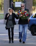 Leusden 4 en 5 oktober 2018
Herdenkingsdienst en crematie van Koos Alberts in crematorium Leusden. Bonnie St Claire kwam met haar man Arne