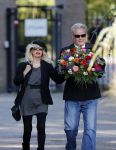 Leusden 4 en 5 oktober 2018
Herdenkingsdienst en crematie van Koos Alberts in crematorium Leusden. Bonnie St Claire kwam met haar man Arne