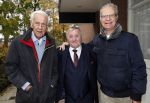 Hoofddorp 11 november 2018
Bram Biesterveld (Pommetje Horlepiep) viert zijn 80e verjaardag. Bram met vrienden