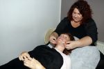 Amsterdam 4 oktober 2018
Bruni Heinke wordt behandels door Agniezka van Bodyfix.