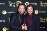 Amsterdam 11 oktober 2018
Uitreiking televizierring in AFAS LIVE.
Beau v Erven Dorens in de grote winnaar. carlo Boszhard met Herald Adolfs