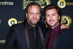 Amsterdam 11 oktober 2018
Uitreiking televizierring in AFAS LIVE.
Beau v Erven Dorens in de grote winnaar. carlo Boszhard met Herald Adolfs