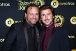 Amsterdam 11 oktober 2018
Uitreiking televizierring in AFAS LIVE.
Beau v Erven Dorens in de grote winnaar. carlo Boszhard met Herald Adolfs