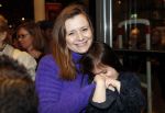 Amstelveen 9 november 2018
Boekpresentatie Jim Bakkum en Kirsten Michel . Celine Purcell met dochter