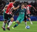 Eindhoven, 24 Oktober 2018 PSV-Tottemham Hotspur.
Duel in de voorronde Champions League, eindstand 2-2.
Christian Eriksen