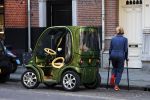 Amsterdam 16 oktober 2018
Connie Witteman doet boodschappen met haar dochter Constanza Breukhoven in haar Connieâ€™s Creative car concept.