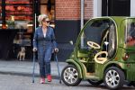 Amsterdam 16 oktober 2018
Connie Witteman doet boodschappen met haar dochter Constanza Breukhoven in haar Connieâ€™s Creative car concept.