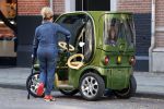 Amsterdam 16 oktober 2018
Connie Witteman doet boodschappen met haar dochter Constanza Breukhoven in haar Connieâ€™s Creative car concept.