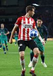 Eindhoven, 24 Oktober 2018 PSV-Tottemham Hotspur.
Duel in de voorronde Champions League, eindstand 2-2.
Daniel Schwaab